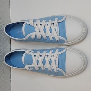 J/Slides NYC Blue Sneakers Women's Size 7 Casual Shoes